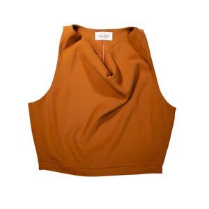 🎀 Femme Business Blouse - Terracotta